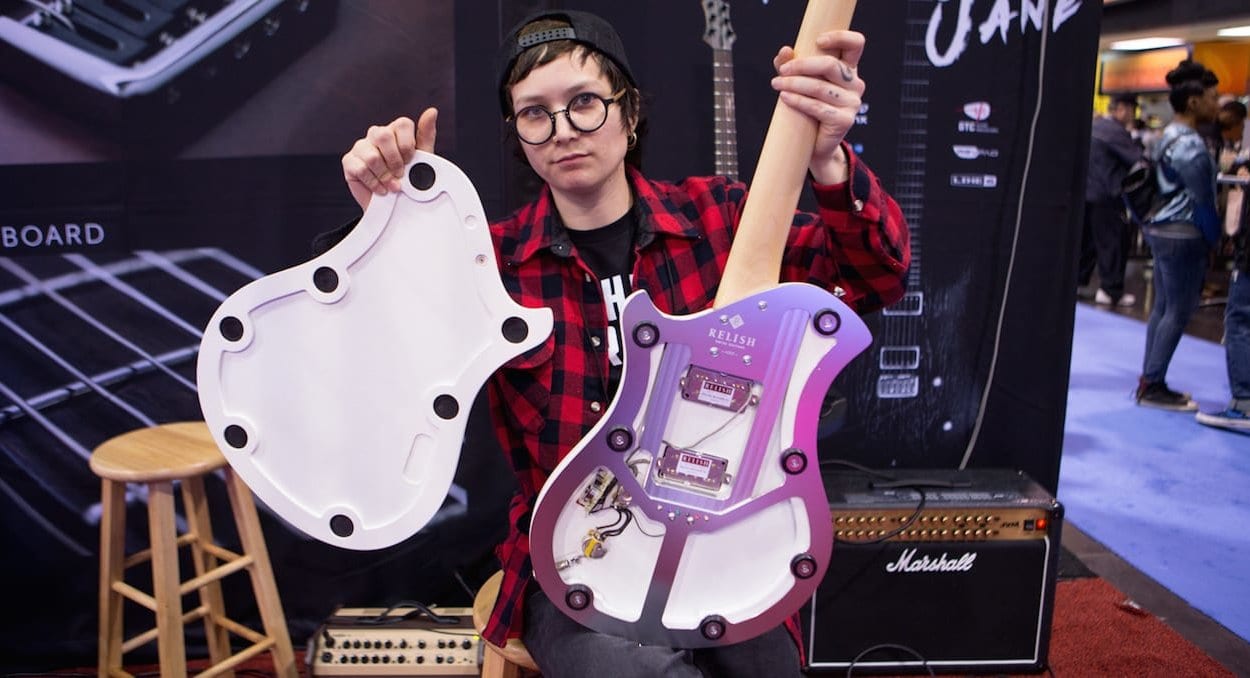 NAMM 2017 Relish guitars