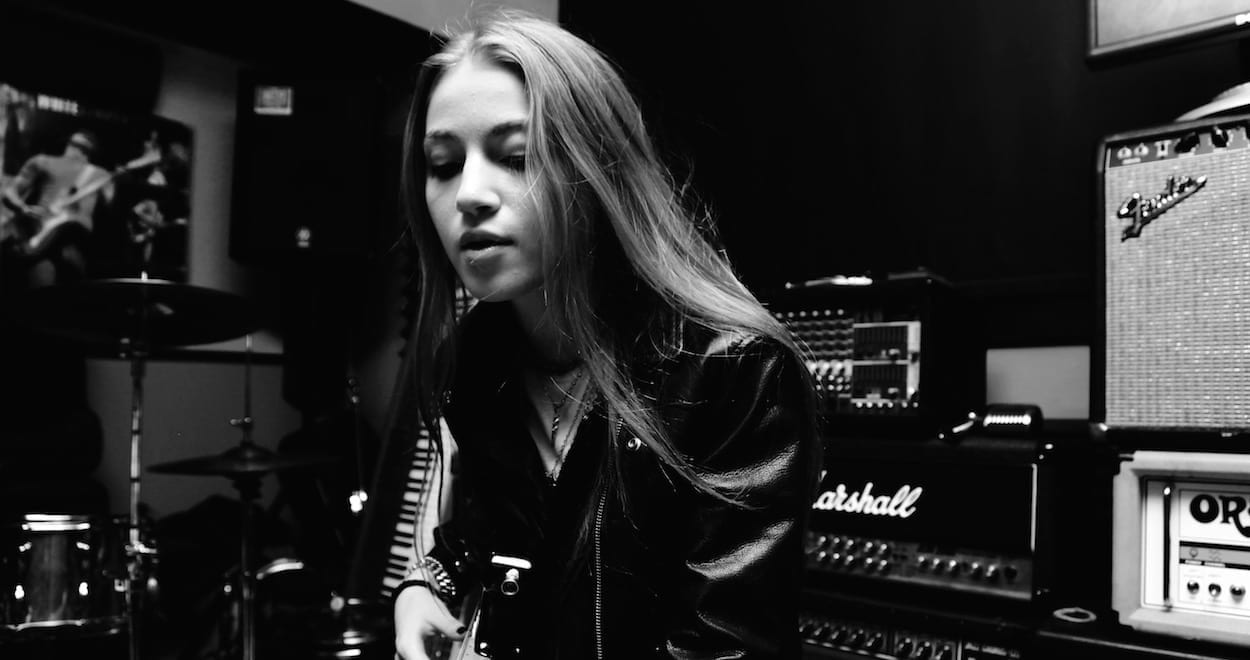 Alexa Dark Photo by Avery Jones b w 1